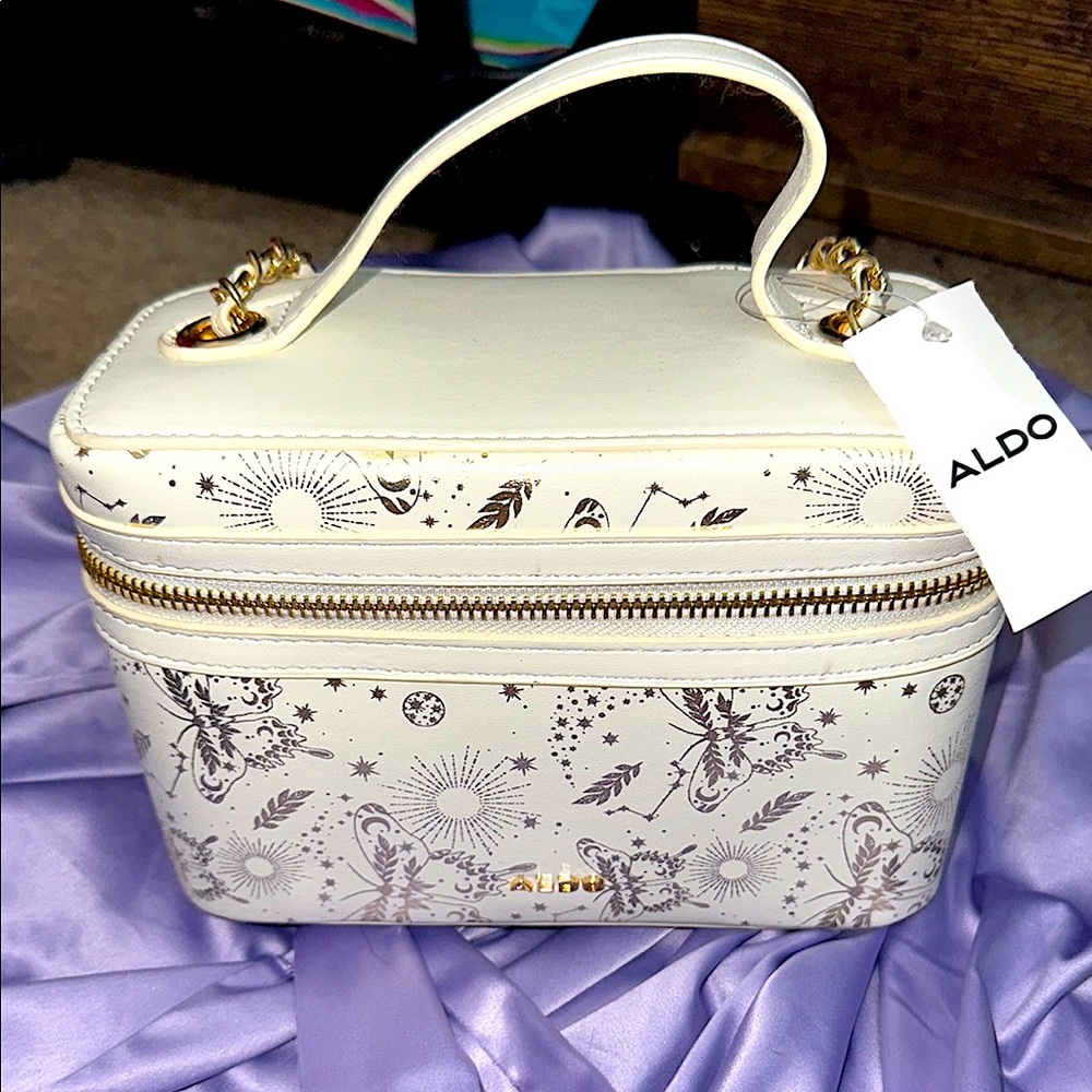 Aldo Moths, Stars, Constellations, Celestial Elements Crossbody Purse